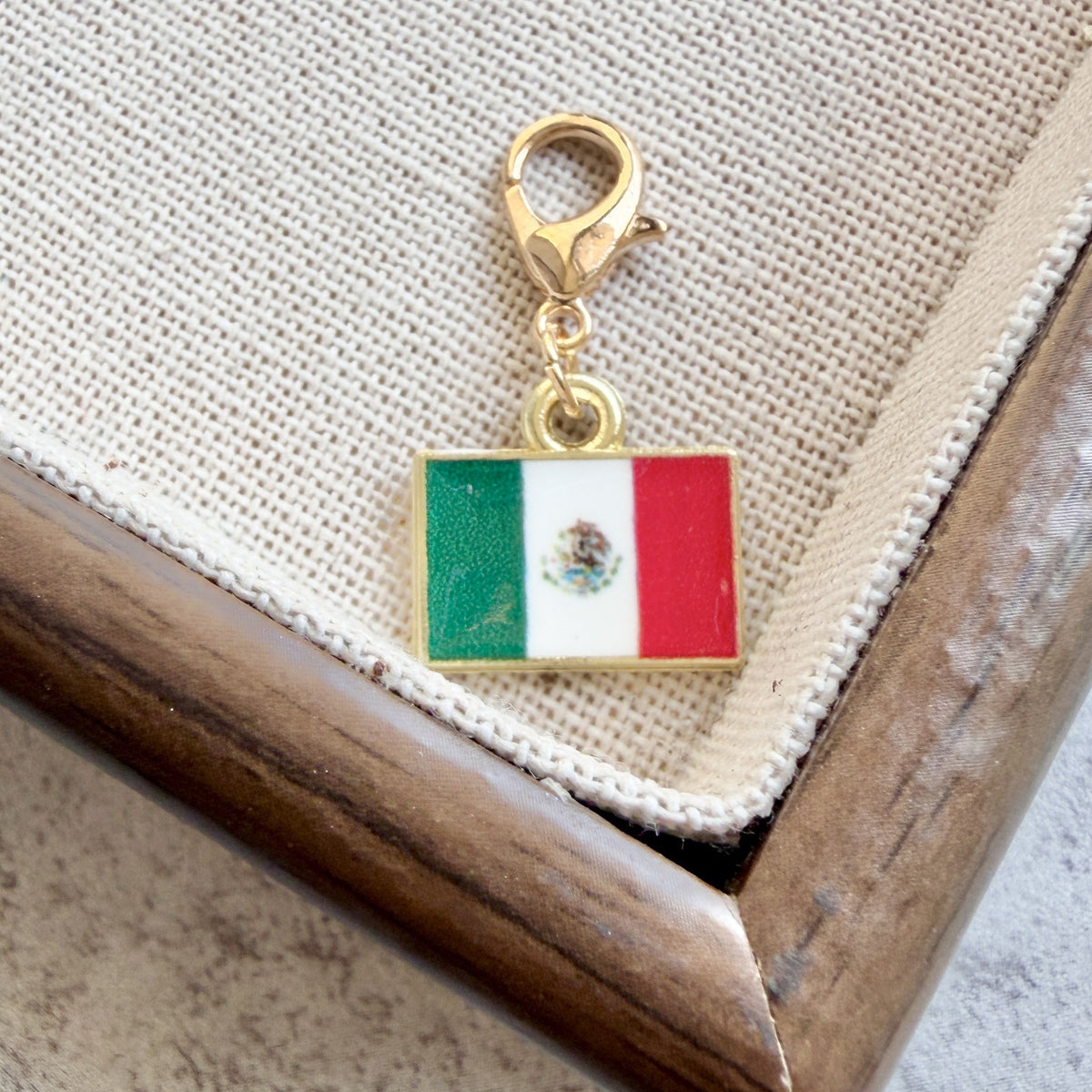 Enamel Flag Keychain