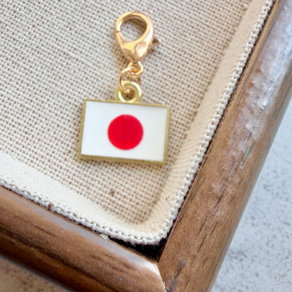 Enamel Flag Keychain