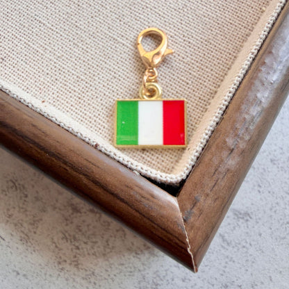 Enamel Flag Keychain