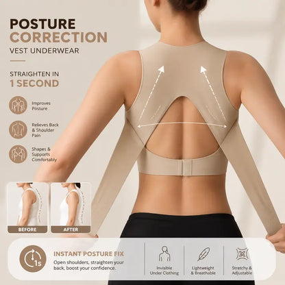 Seamless Posture Support Bra