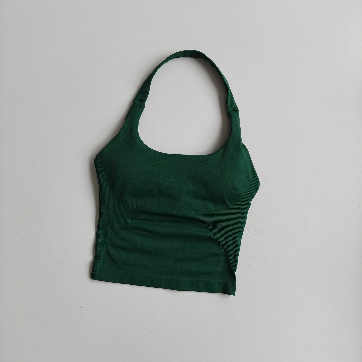 Women's Solid Removable Chest Pad Sports Tank Top