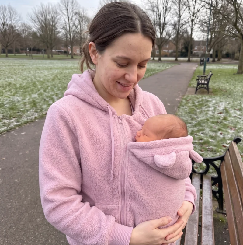 CozyCarry Fleece Hoodie