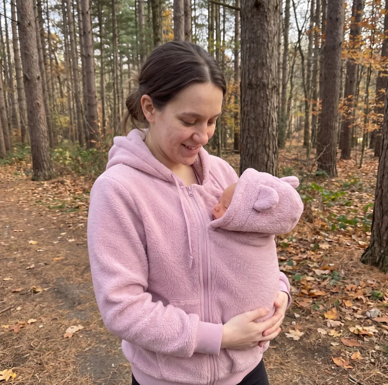 CozyCarry Fleece Hoodie