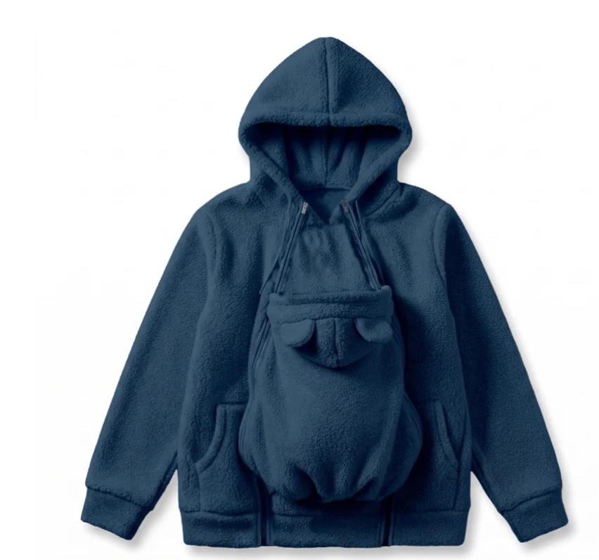 CozyCarry Fleece Hoodie