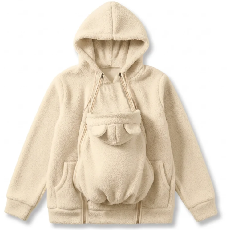 CozyCarry Fleece Hoodie