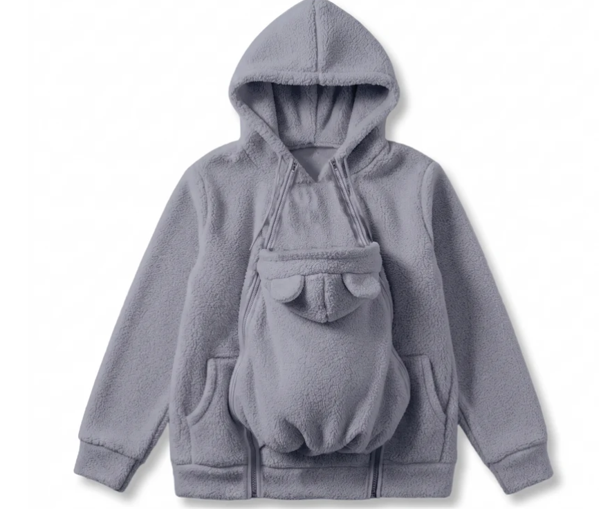 CozyCarry Fleece Hoodie