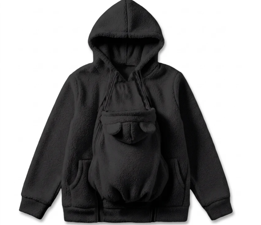CozyCarry Fleece Hoodie