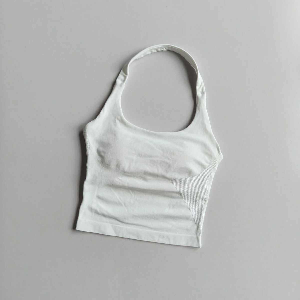 Women's Solid Removable Chest Pad Sports Tank Top