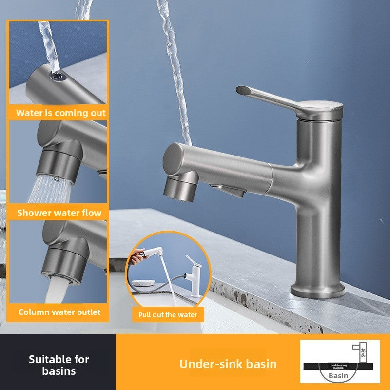 Pull-Out Basin Faucet