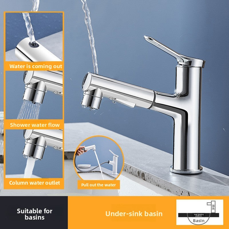 Pull-Out Basin Faucet