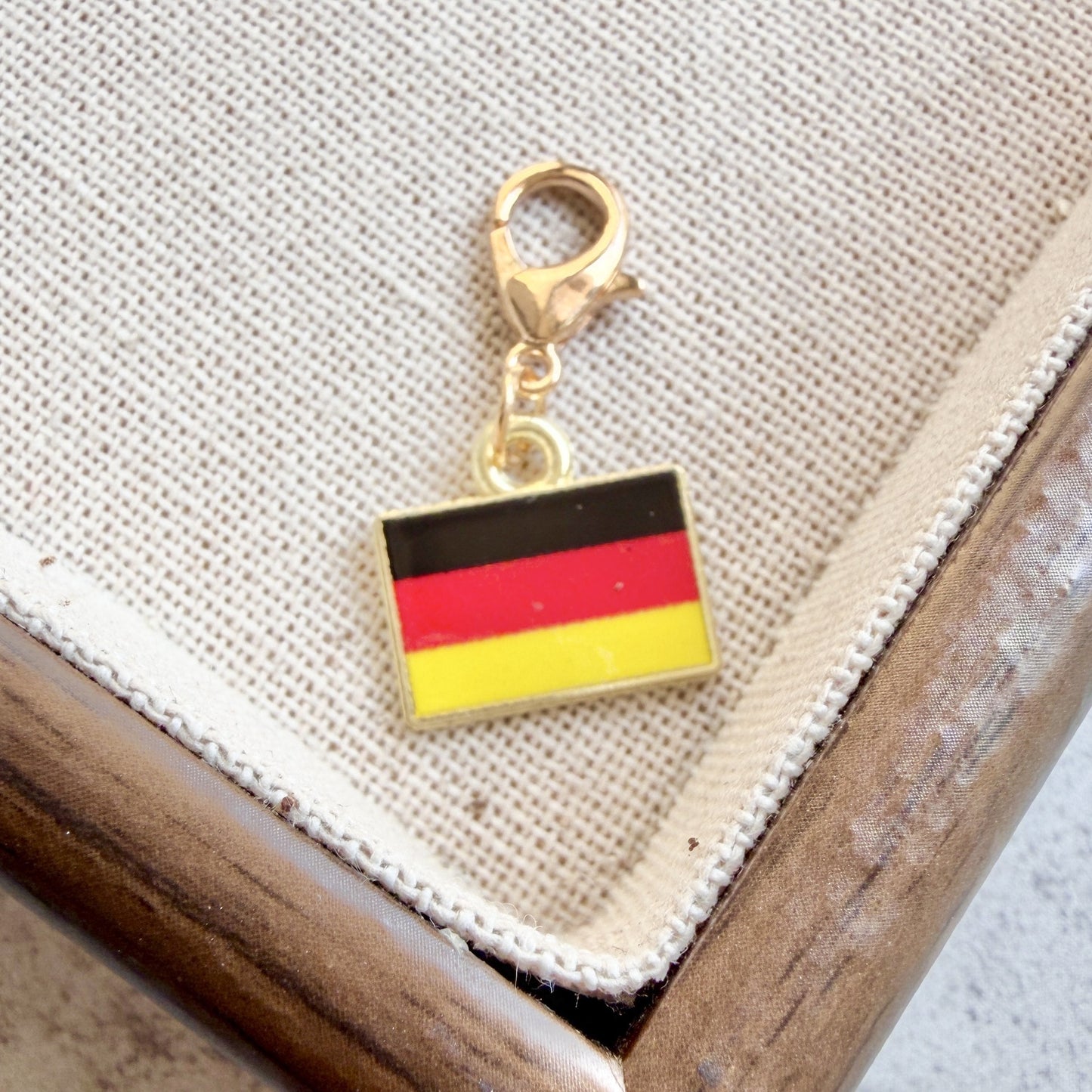 Enamel Flag Keychain