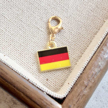 Enamel Flag Keychain