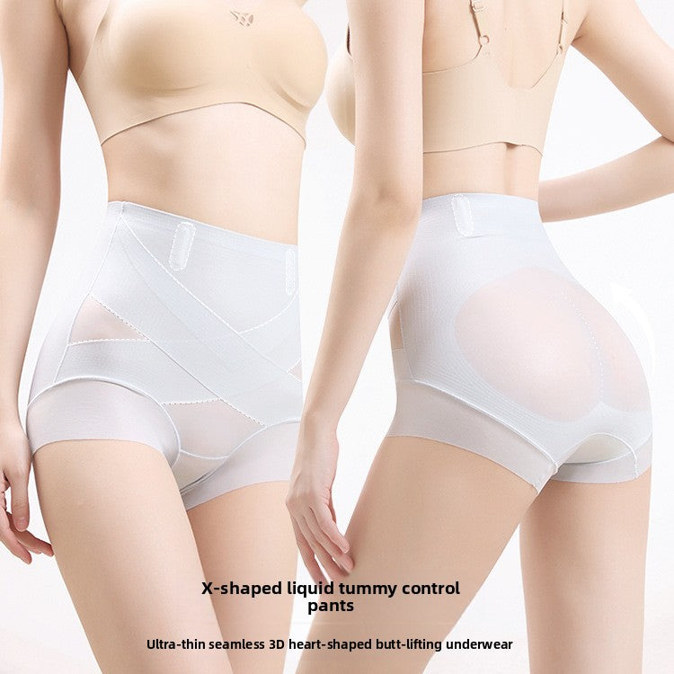 High-Waist Cross Compression Shaping Panties