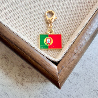 Enamel Flag Keychain